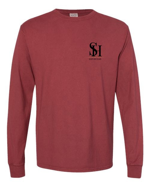 Reflections Unisex Garment-Dyed Long Sleeve T-Shirt GHD200