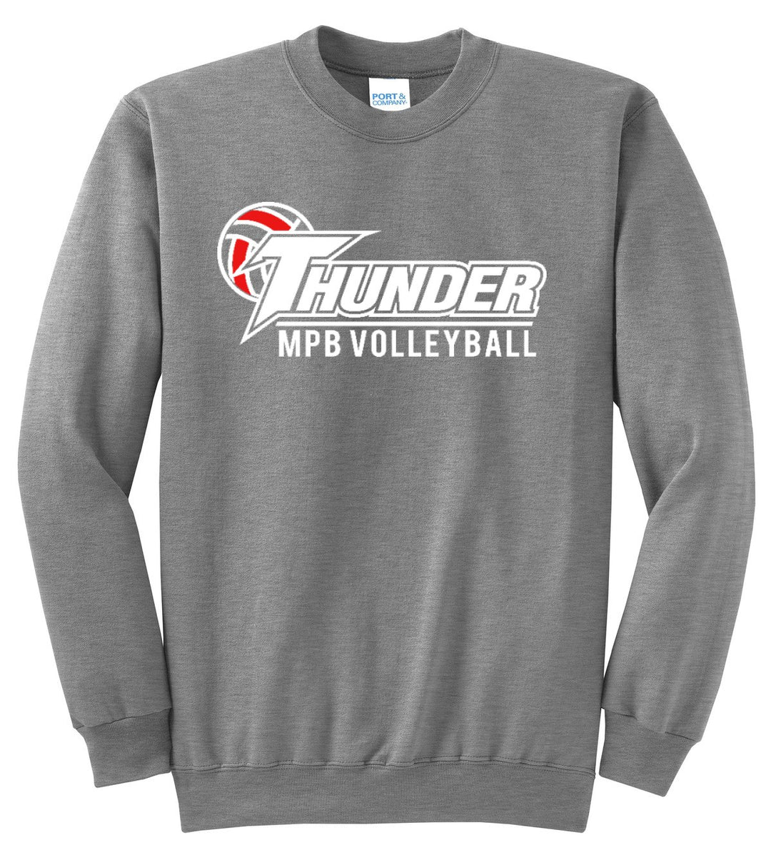 Port &amp; Company - Core Fleece Crewneck Sweatshirt. PC78