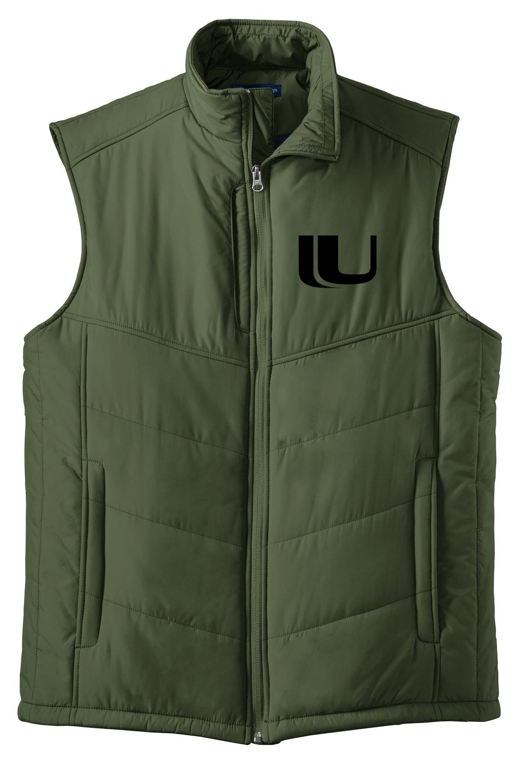 Unison Port Authority Puffy Vest. J709 (EMBROIDERED)