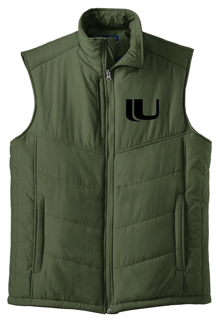 Unison Port Authority Puffy Vest. J709 (EMBROIDERED)