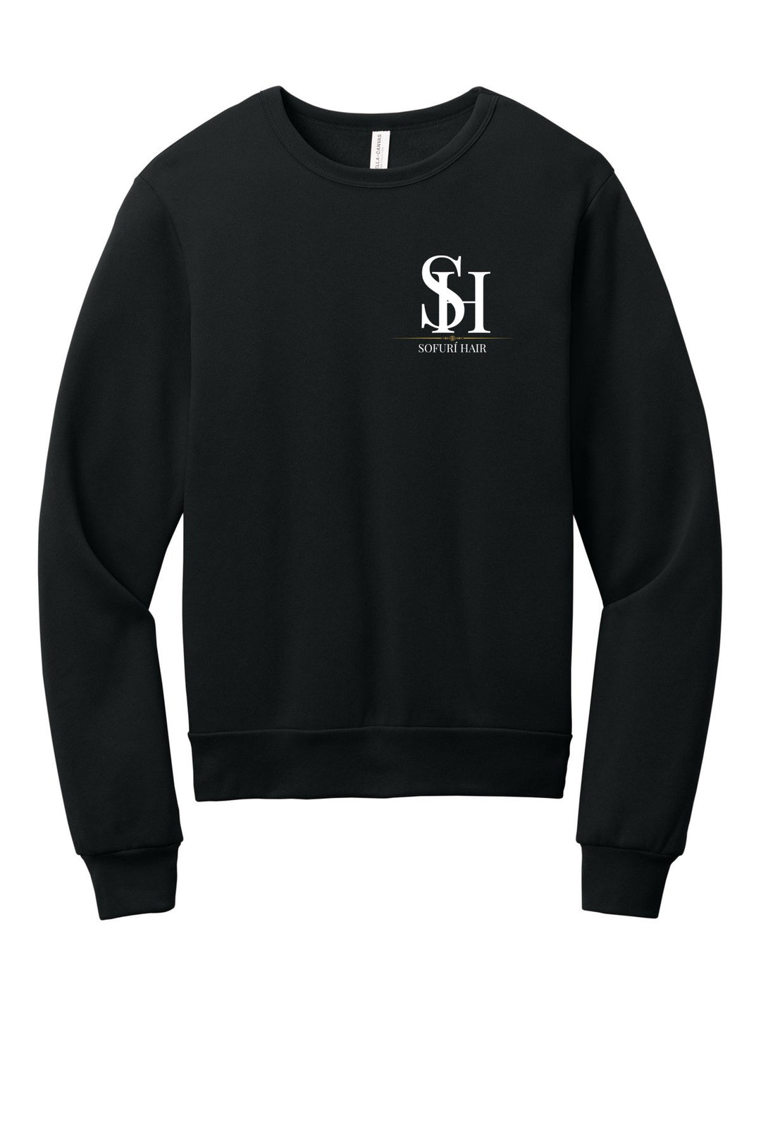 Sofuri (Front&amp;Back) BELLA+CANVAS Unisex Sponge Fleece Classic Crewneck Sweatshirt BC3911