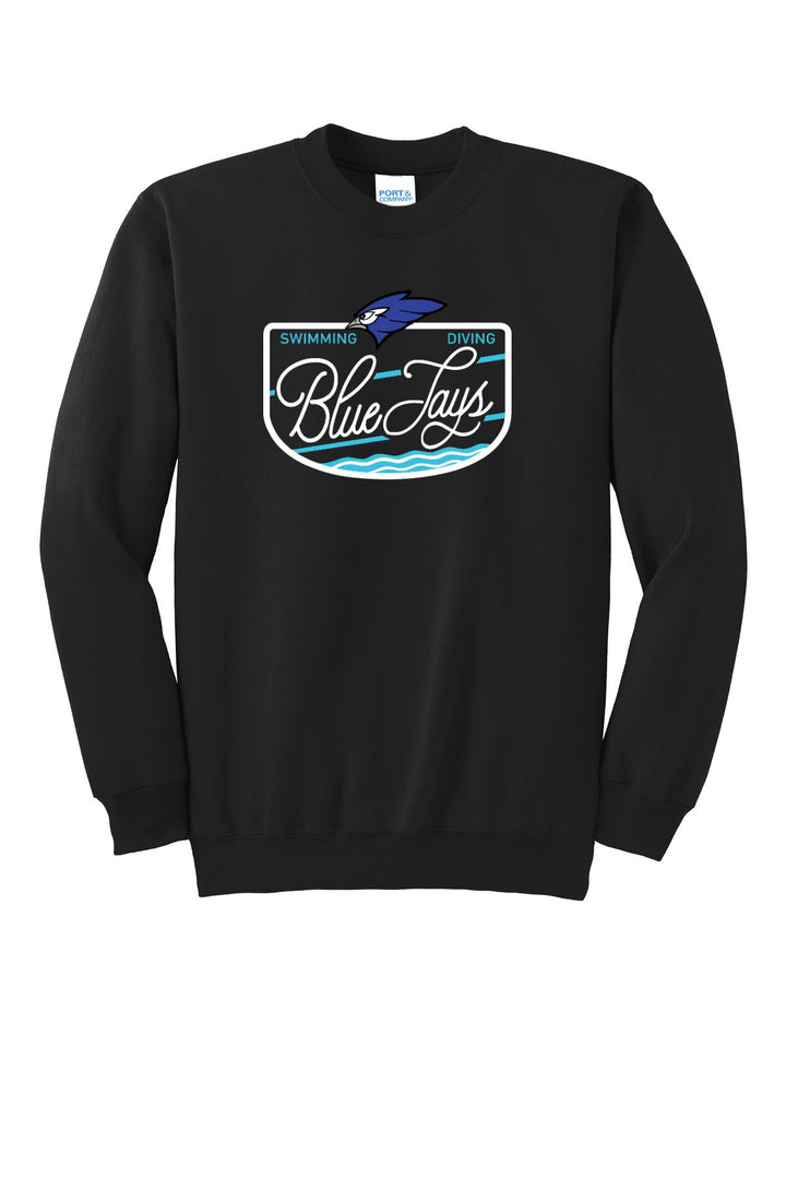 Port &amp; Company - Essential Fleece Crewneck Sweatshirt. PC90