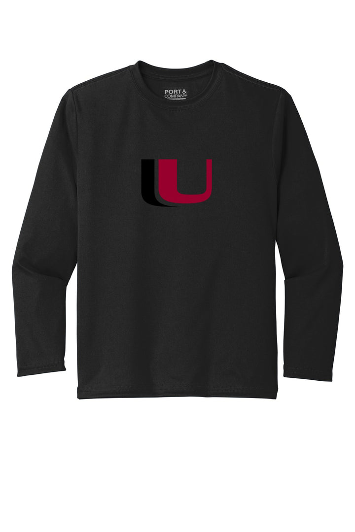 Unison YOUTH Long Sleeve Performance Tee PC380YLS