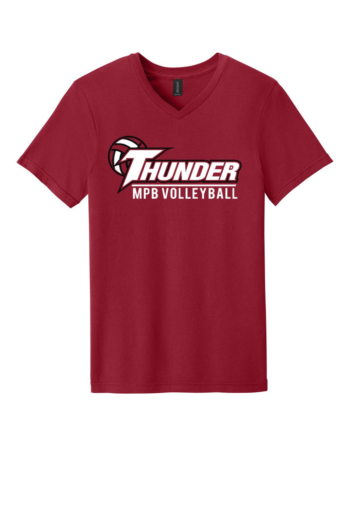 MPB Gildan Softstyle V-Neck T-Shirt. 64V00