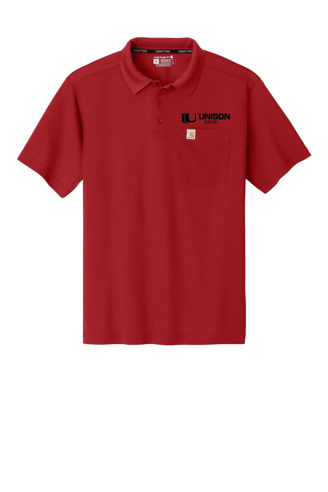 Unison EMBROIDERED Carhartt Snag-Resistant Pocket Polo CT106880