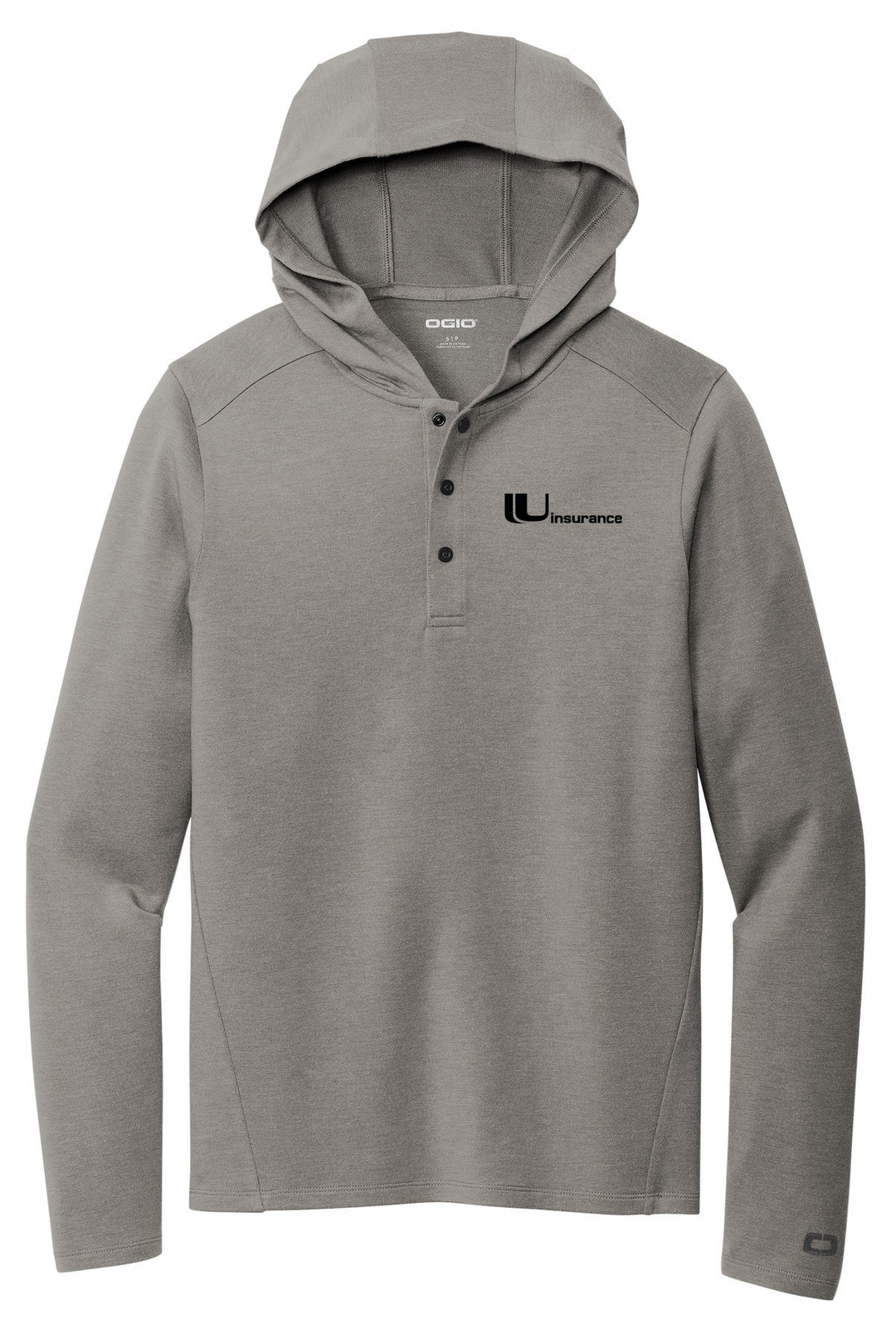 Uinsurance Unisex OGIO Luuma Flex Hooded Henley OG826