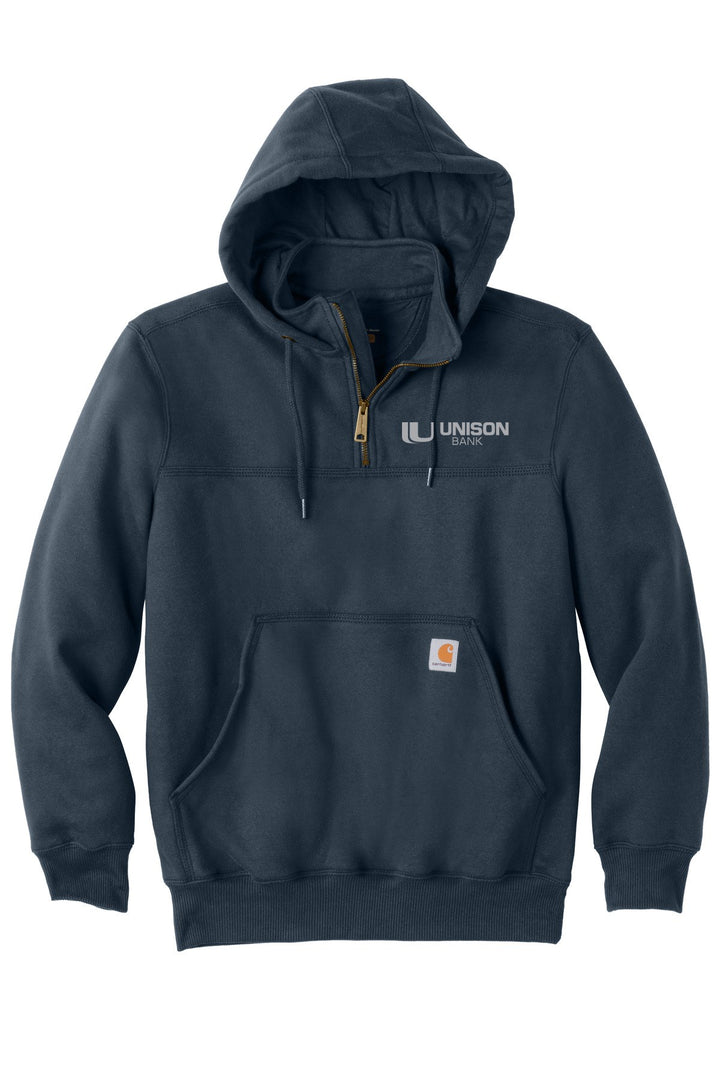 Unison Bank (EMBROIDERED) Carhartt Rain Defender Paxton Heavyweight Zip Hoodie CT100617