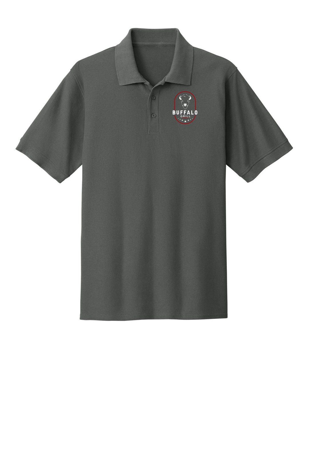 Buffalo Grill Port&amp;Company Core Blend Pique Polo. KP155