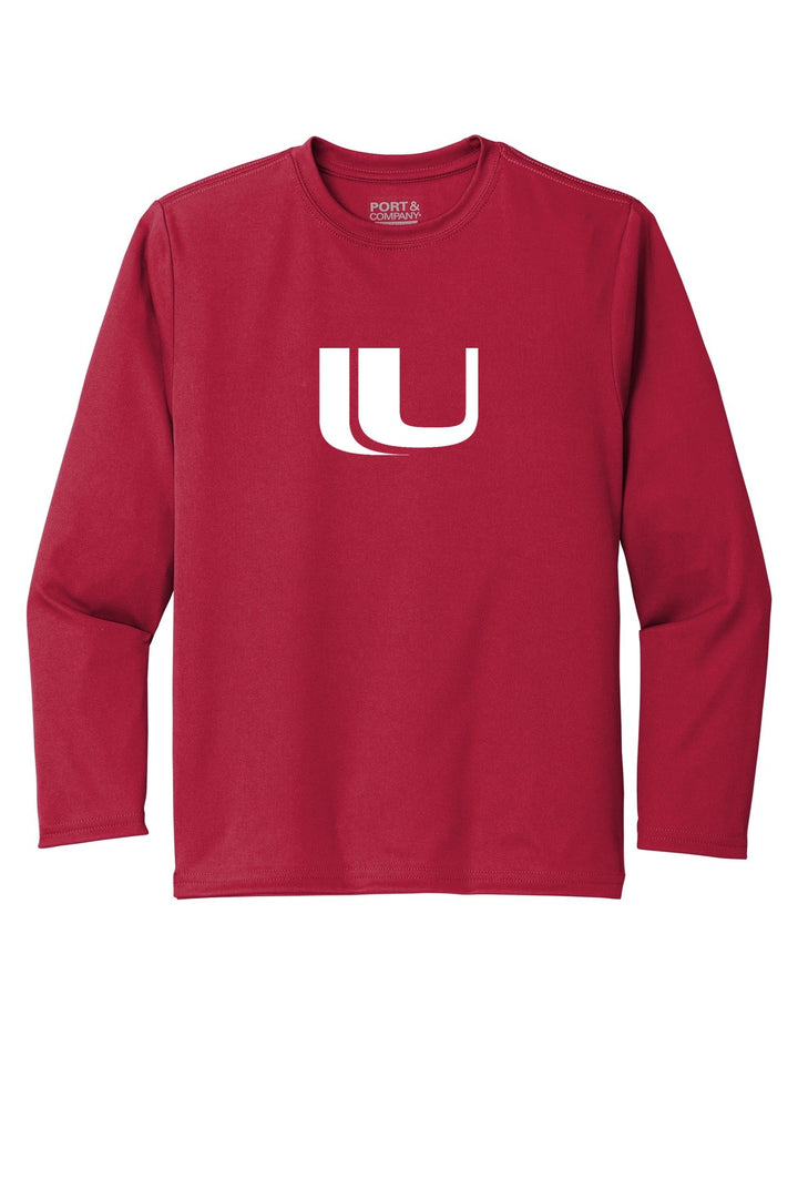 Unison YOUTH Long Sleeve Performance Tee PC380YLS