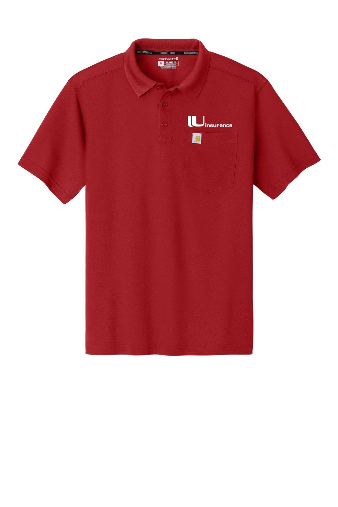 Unisurance (EMBROIDERED) Carhartt Snag-Resistant Pocket Polo CT106880