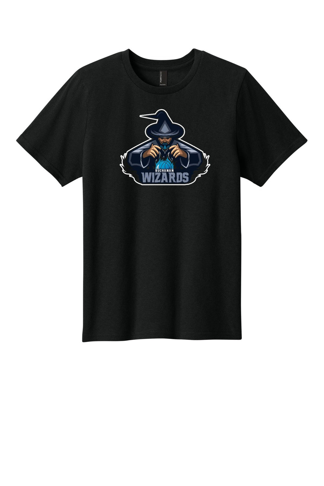 Wizards Port &amp; Co YOUTH Easy Cotton Tee PC43Y