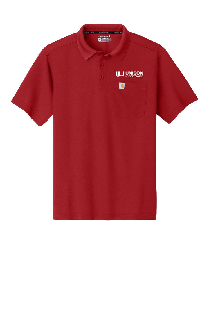 Unison Mortgage (EMBROIDERED) Unisex Carhartt Snag-Resistant Pocket Polo CT106880