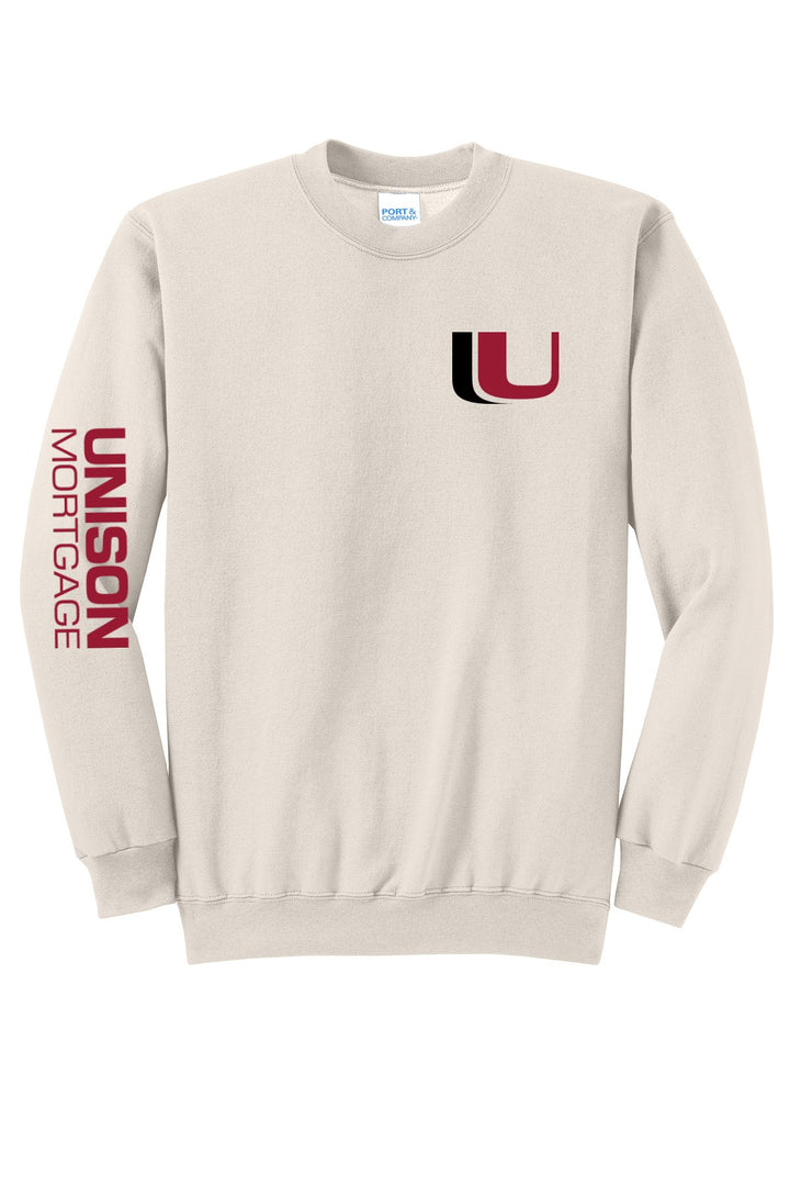 Unison Mortgage Unisex Core Fleece Crewneck Sweatshirt. PC78
