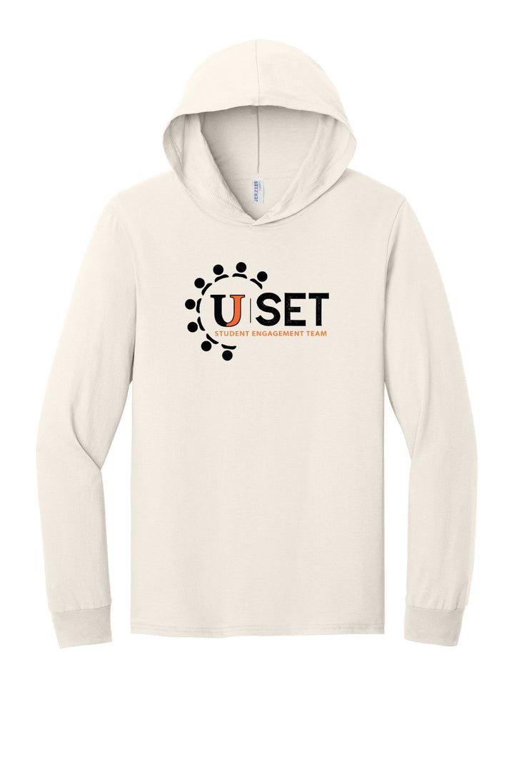 UJ Set Jerzees Unisex Cotton Long Sleeve Hooded T-Shirt 363LH