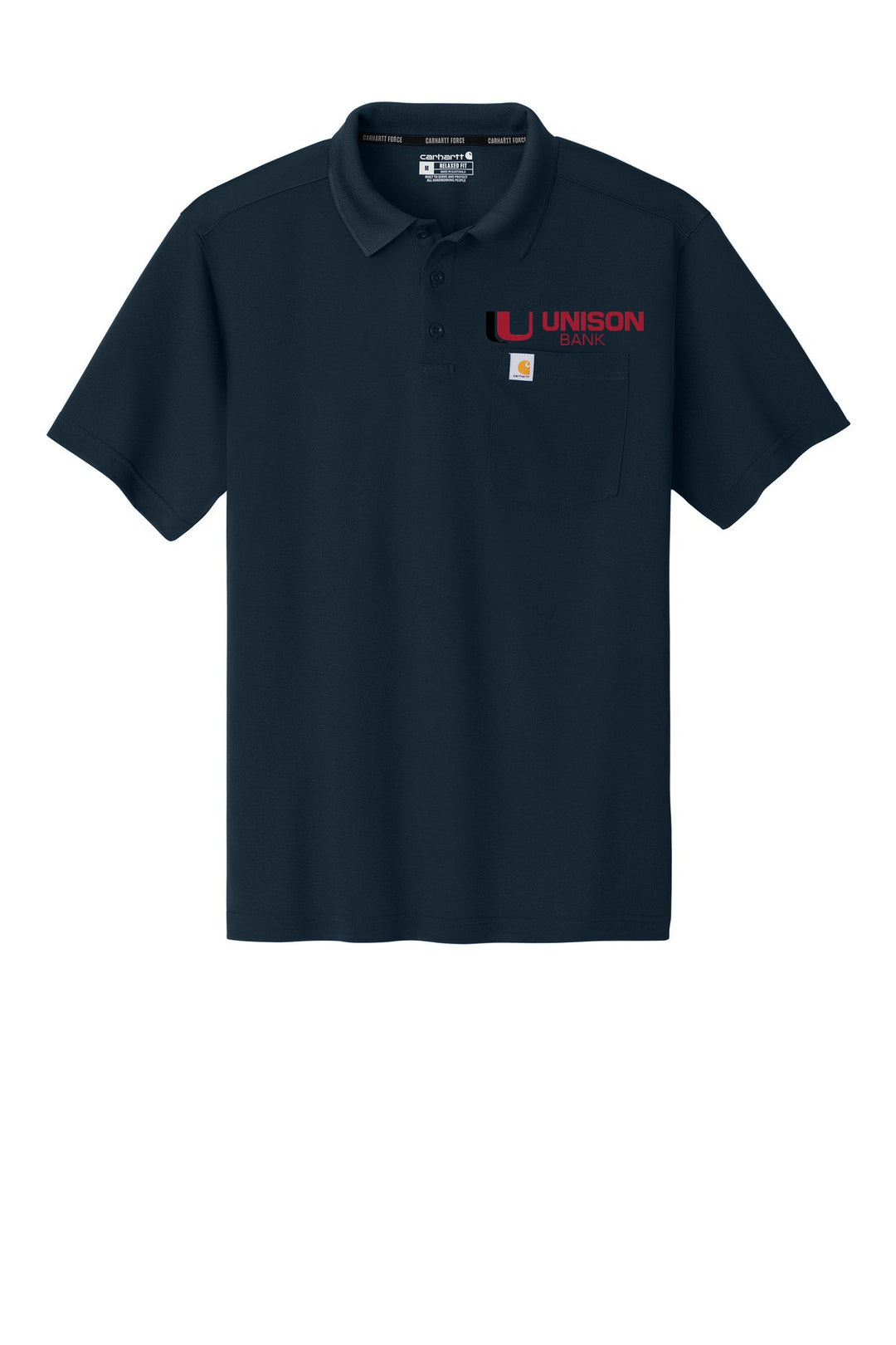 Unison EMBROIDERED Carhartt Snag-Resistant Pocket Polo CT106880