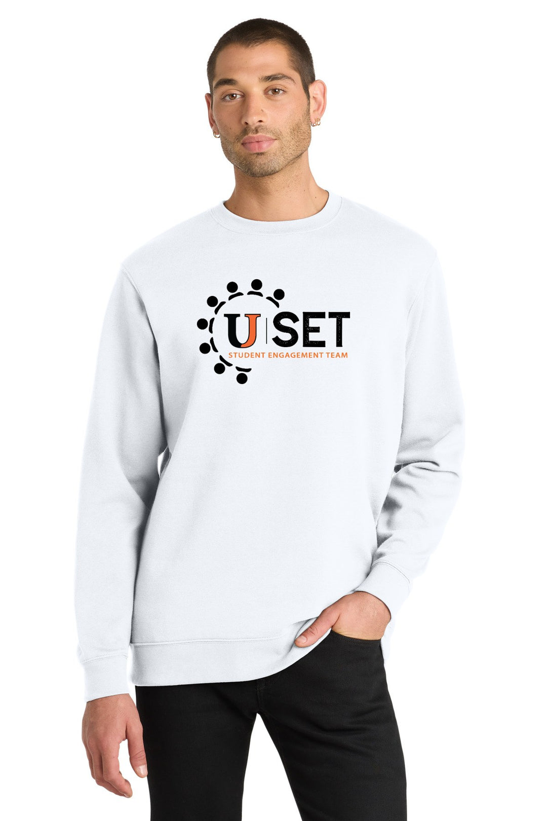 UJ Set District V.I.T. Fleece Crew DT6104