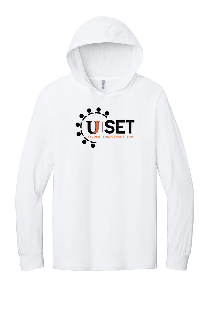 UJ Set Jerzees Unisex Cotton Long Sleeve Hooded T-Shirt 363LH