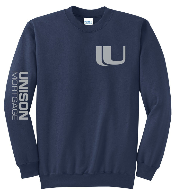 Unison Mortgage Unisex Core Fleece Crewneck Sweatshirt. PC78