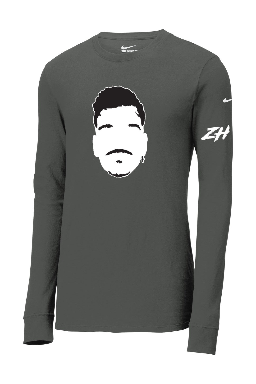 Zesty Nike Dri-FIT Cotton/Poly Long Sleeve Tee. NKBQ5230