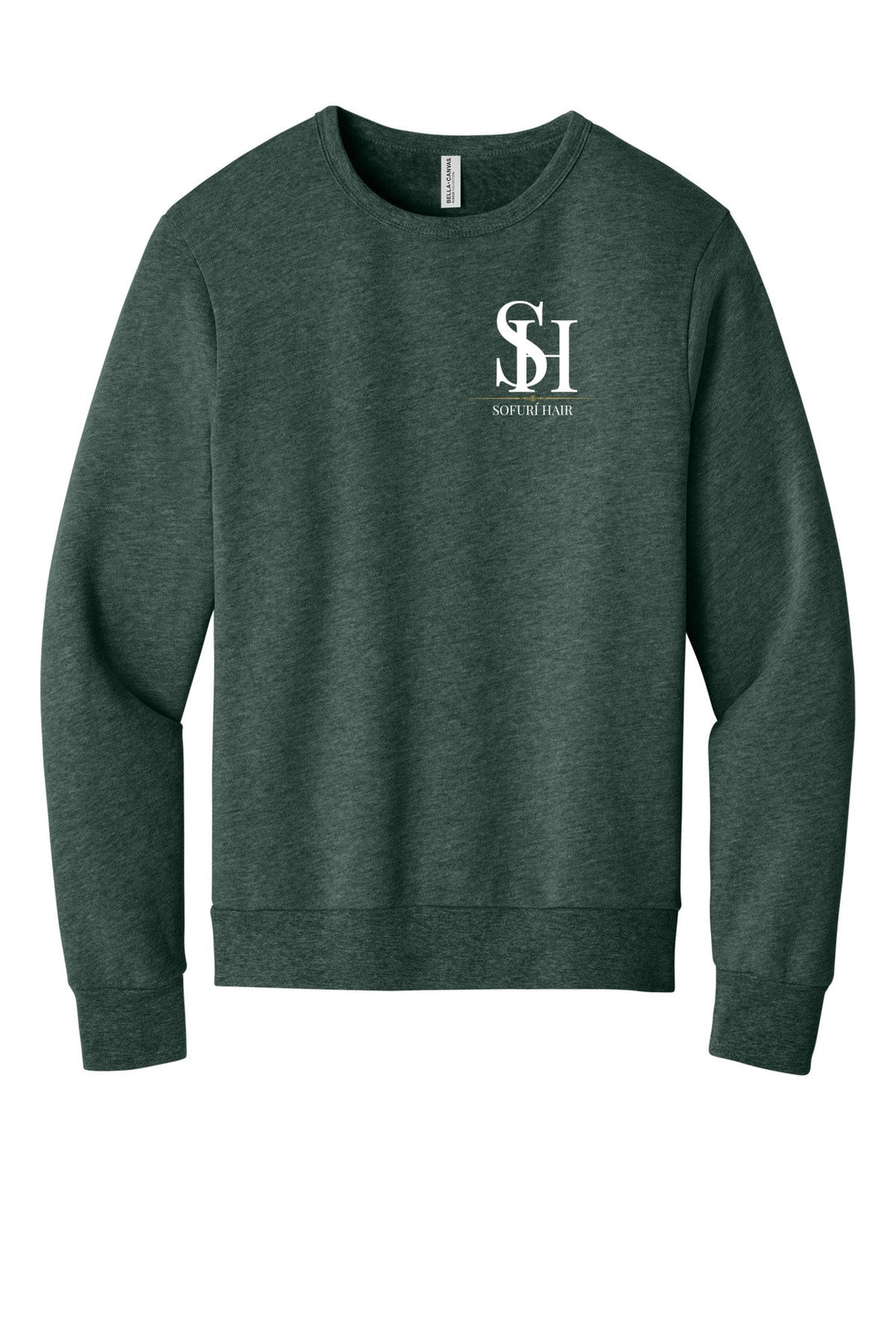 Sofuri (Front&amp;Back) BELLA+CANVAS Unisex Sponge Fleece Classic Crewneck Sweatshirt BC3911