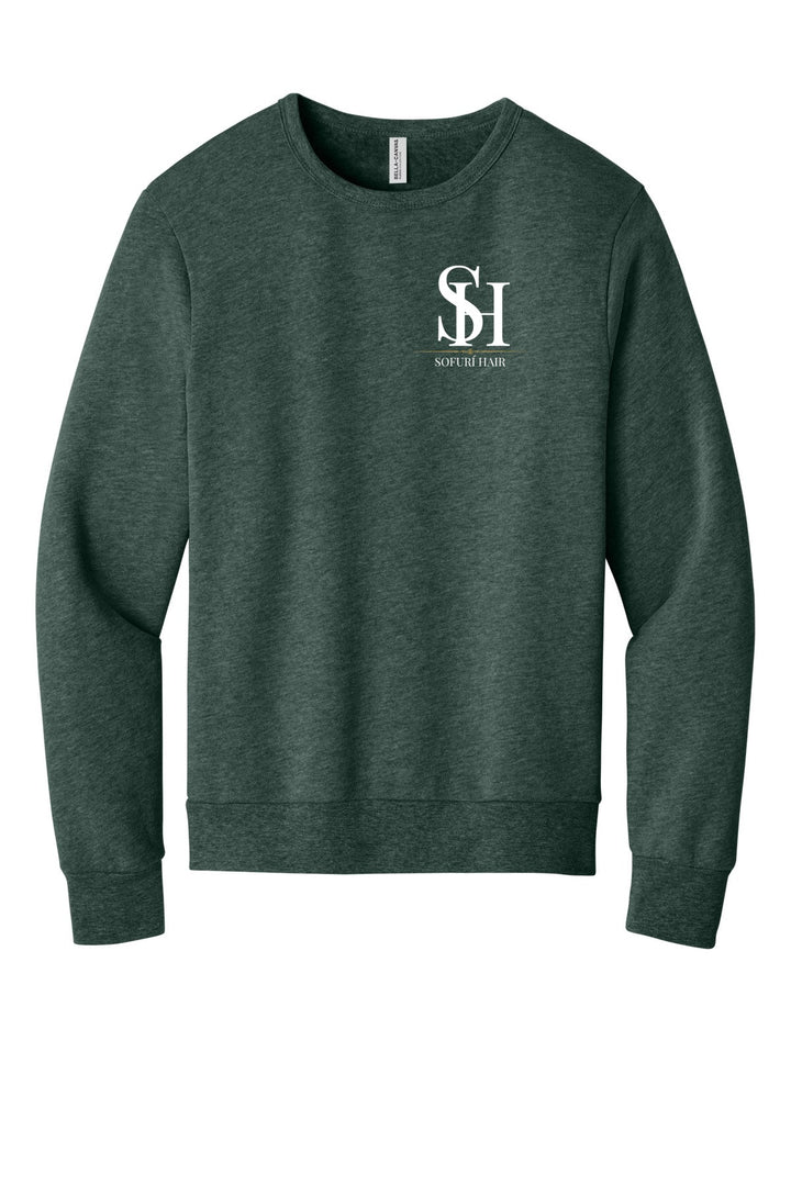 Sofuri (Front&amp;Back) BELLA+CANVAS Unisex Sponge Fleece Classic Crewneck Sweatshirt BC3911