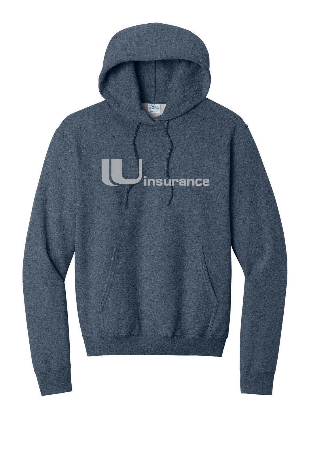 Uinsurance Unisex Port &amp; Company - Core Fleece Pullover Hoodie. PC78H
