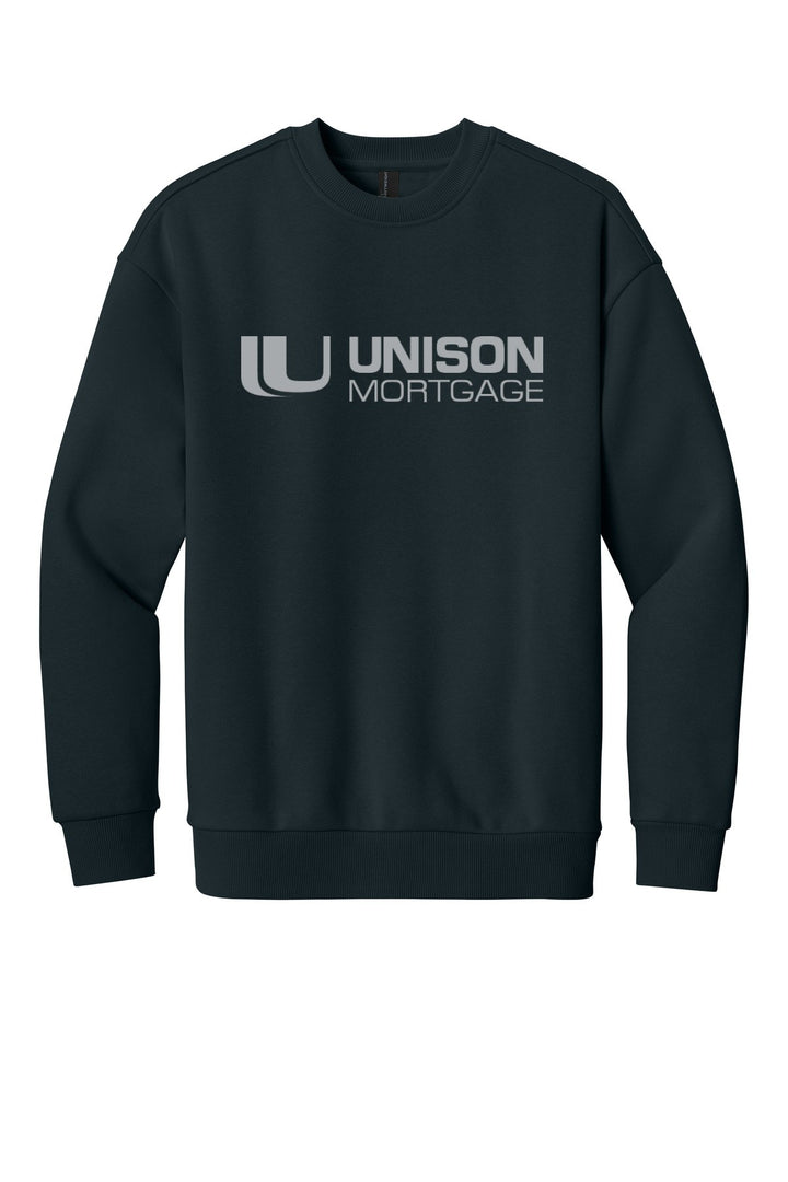 Unison Mortgage Unisex District V.I.T. Heavyweight Fleece Crew DT6154