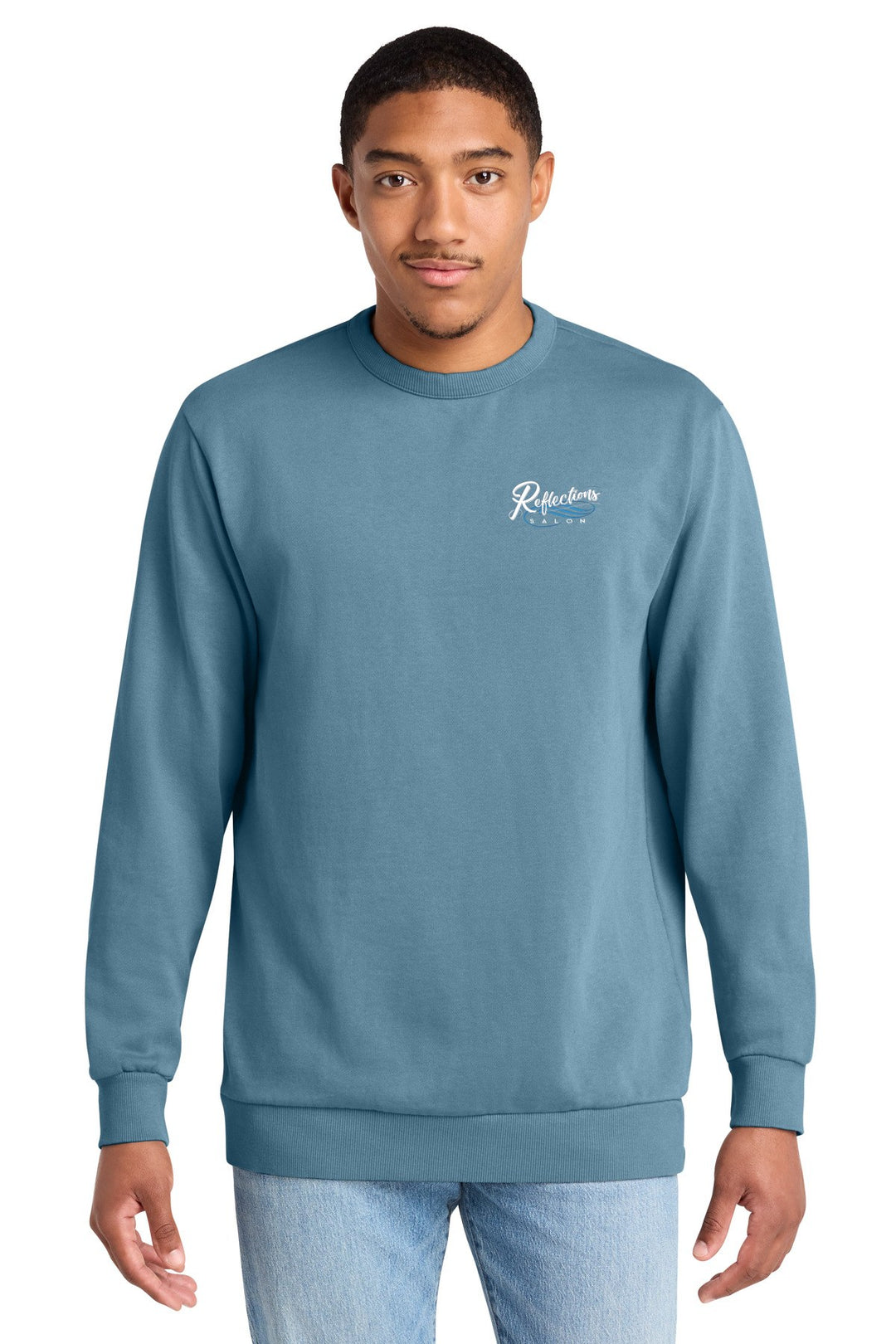 Reflections District Wash Fleece Crew DT2204