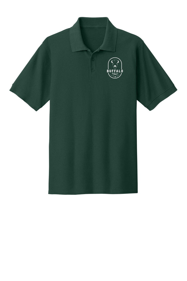 Buffalo Grill Port&amp;Company Core Blend Pique Polo. KP155