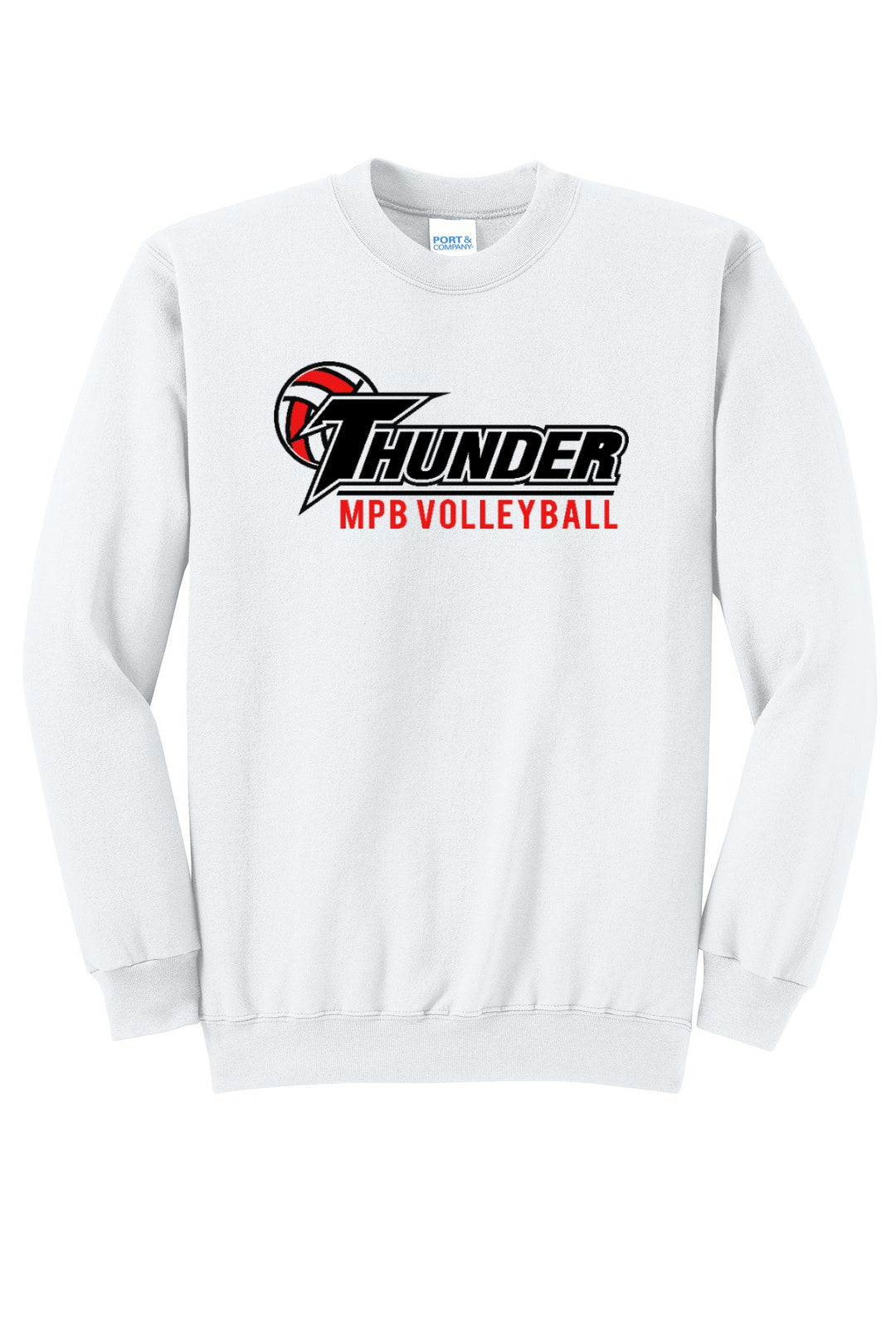 Port &amp; Company - Core Fleece Crewneck Sweatshirt. PC78