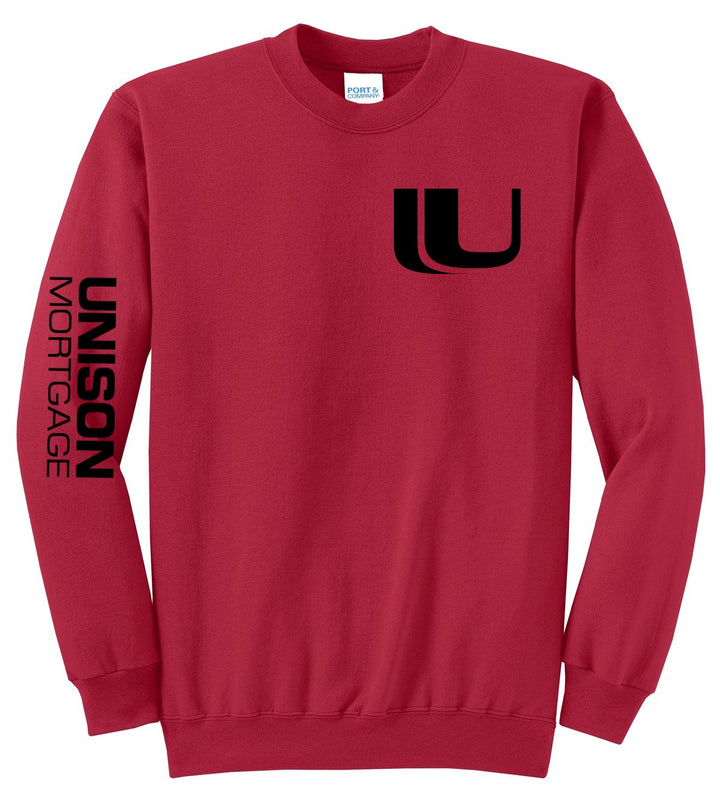 Unison Mortgage Unisex Core Fleece Crewneck Sweatshirt. PC78