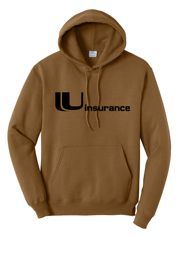 Uinsurance Unisex Port &amp; Company - Core Fleece Pullover Hoodie. PC78H
