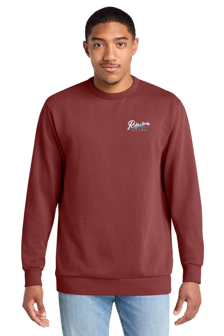 Reflections District Wash Fleece Crew DT2204