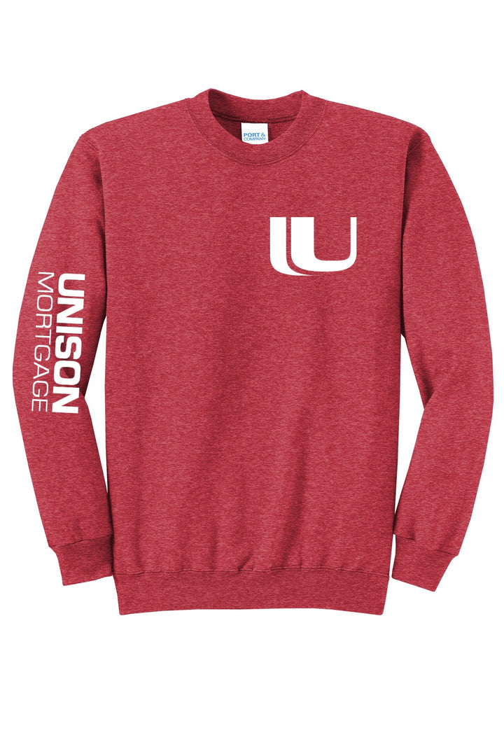 Unison Mortgage Unisex Core Fleece Crewneck Sweatshirt. PC78