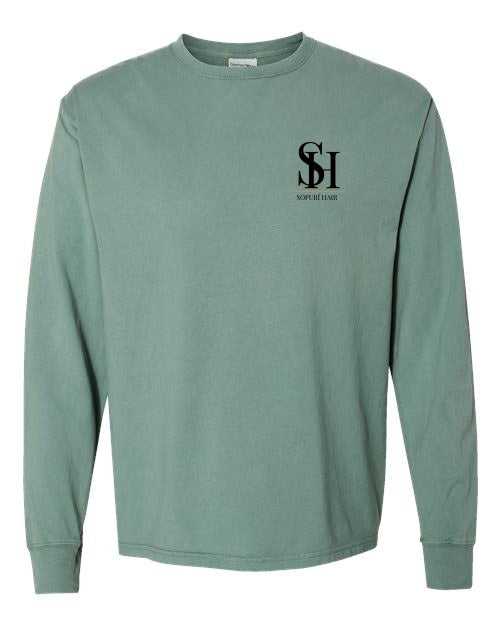 Reflections Unisex Garment-Dyed Long Sleeve T-Shirt GHD200