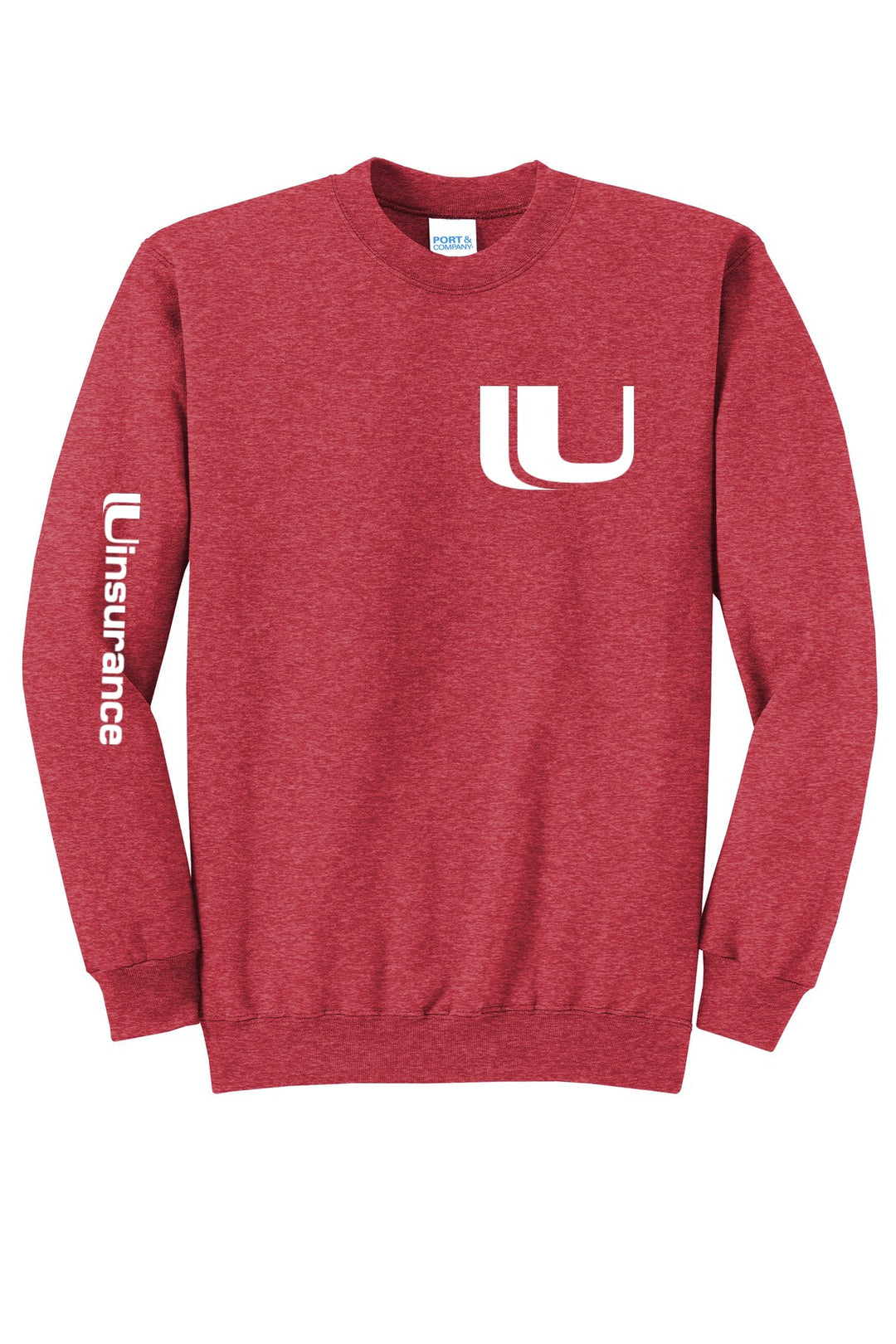 Uinsurance Unisex Core Fleece Crewneck Sweatshirt. PC78