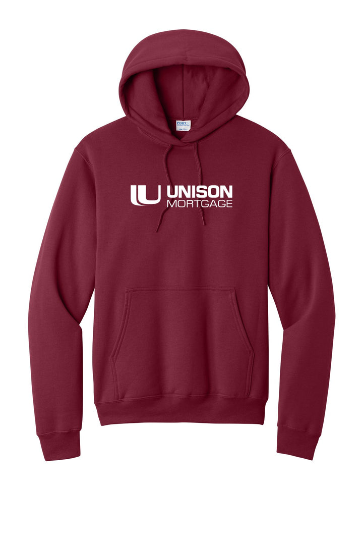 Unison Mortgage Unisex Port &amp; Company - Core Fleece Pullover Hoodie. PC78H