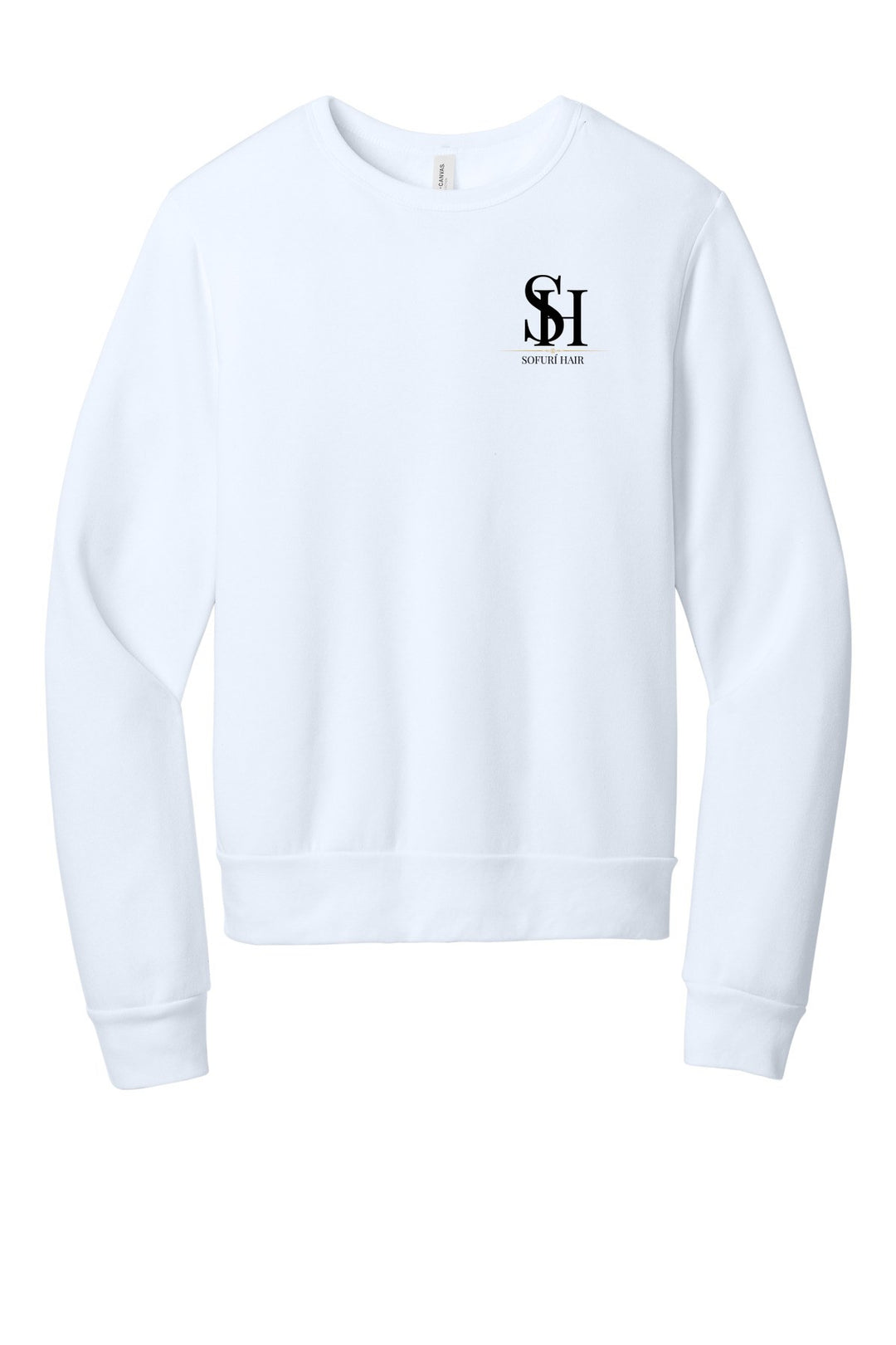 Sofuri (Front&amp;Back) BELLA+CANVAS Unisex Sponge Fleece Classic Crewneck Sweatshirt BC3911