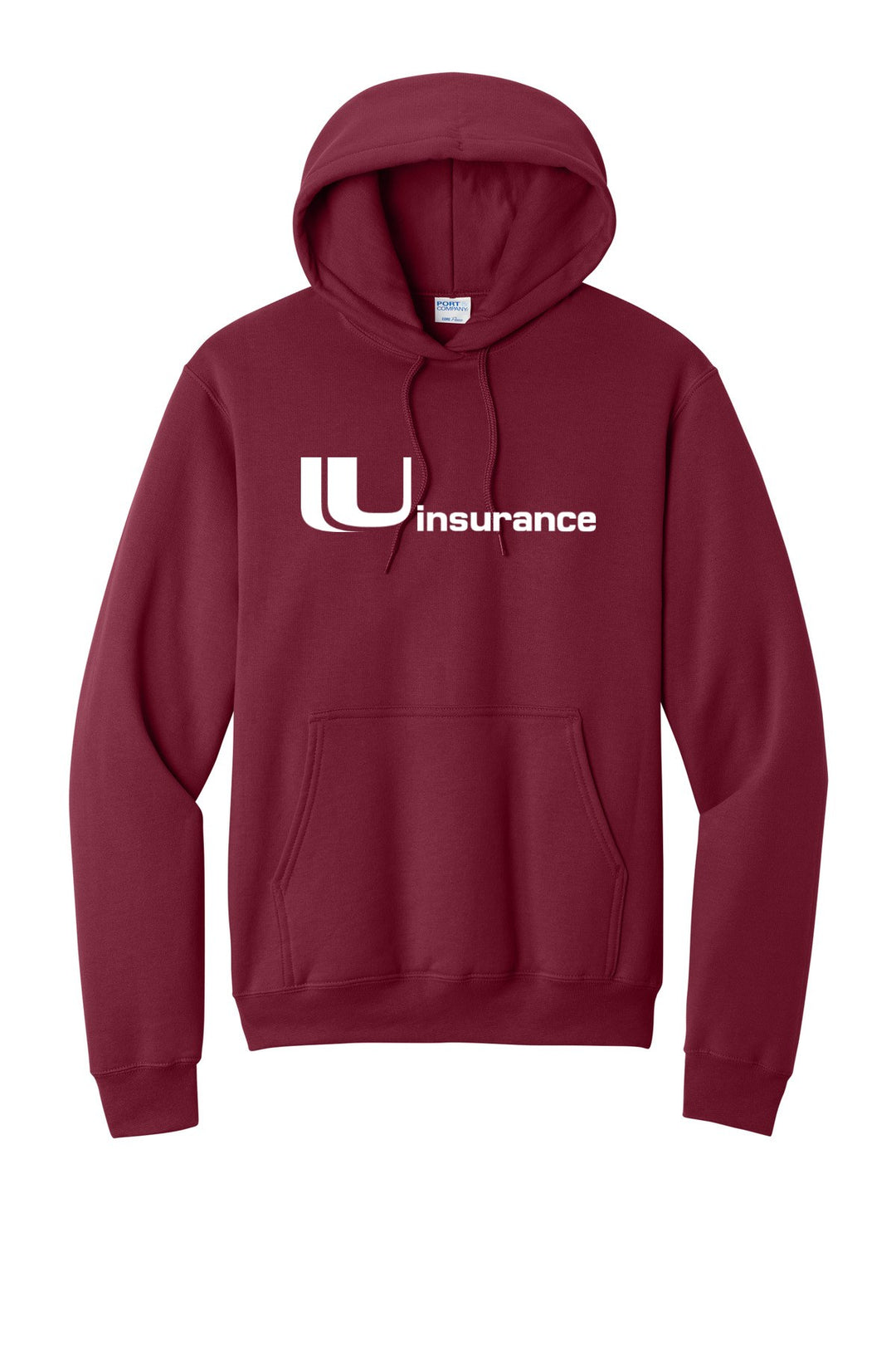 Uinsurance Unisex Port &amp; Company - Core Fleece Pullover Hoodie. PC78H