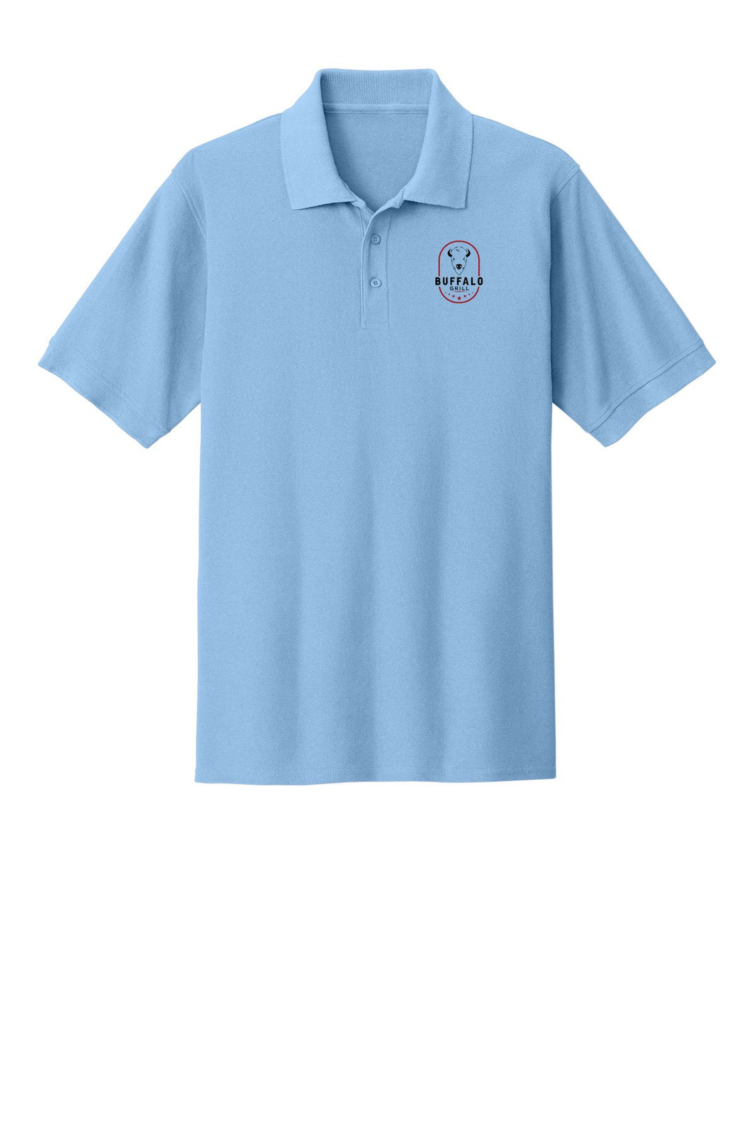 Buffalo Grill Port&amp;Company Core Blend Pique Polo. KP155