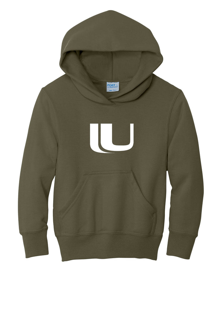 Unison YOUTH Core Fleece Pullover Hoodie. PC90YH