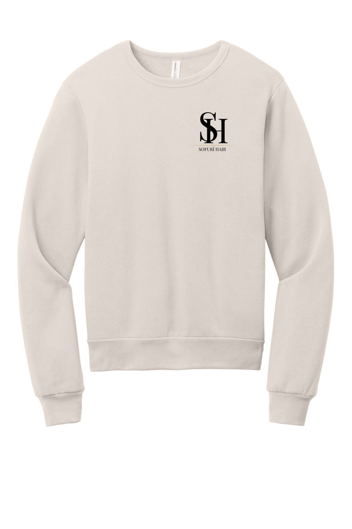 Sofuri (Front&amp;Back) BELLA+CANVAS Unisex Sponge Fleece Classic Crewneck Sweatshirt BC3911
