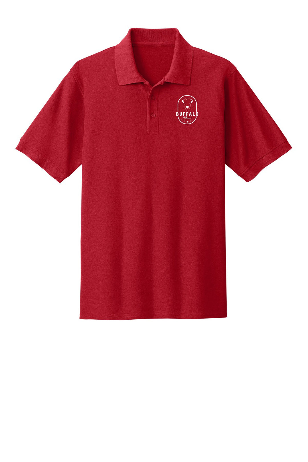 Buffalo Grill Port&amp;Company Core Blend Pique Polo. KP155