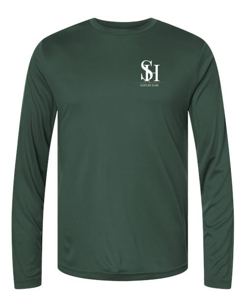 Sofuri Unisex Capital Long Sleeve Performance T-Shirt CE10L