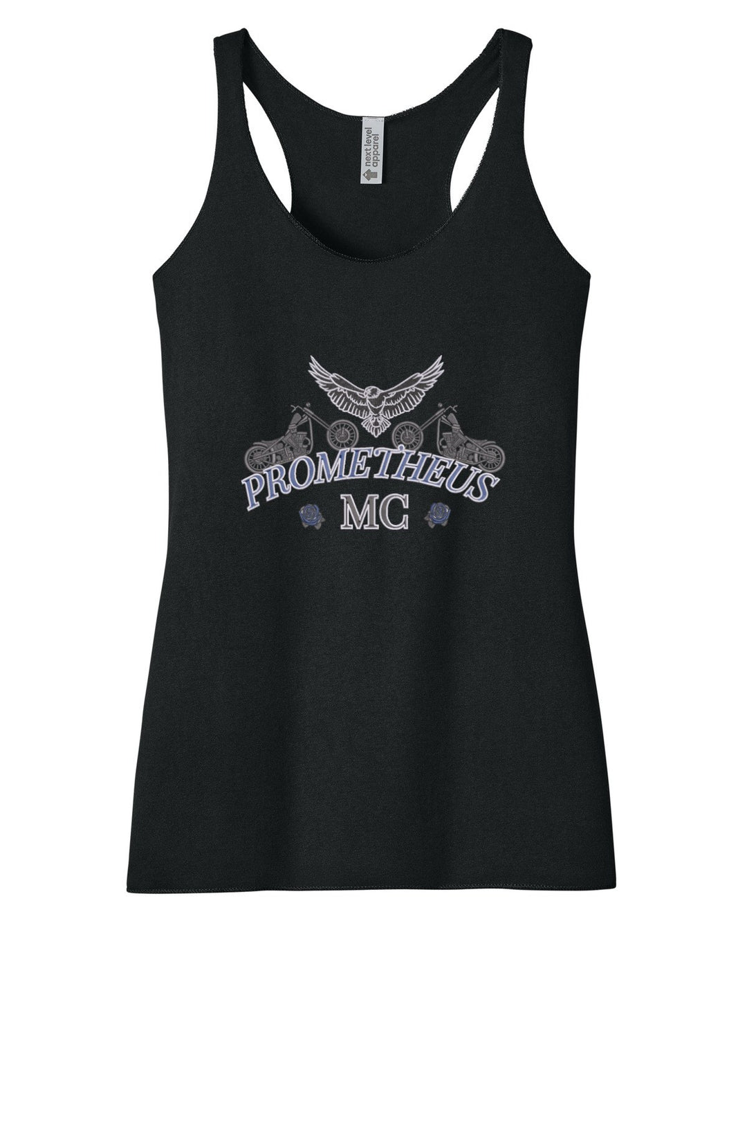 Next Level Tri-Blend Racerback Tank. NL6733 OLE LADY DOWN THE BACK
