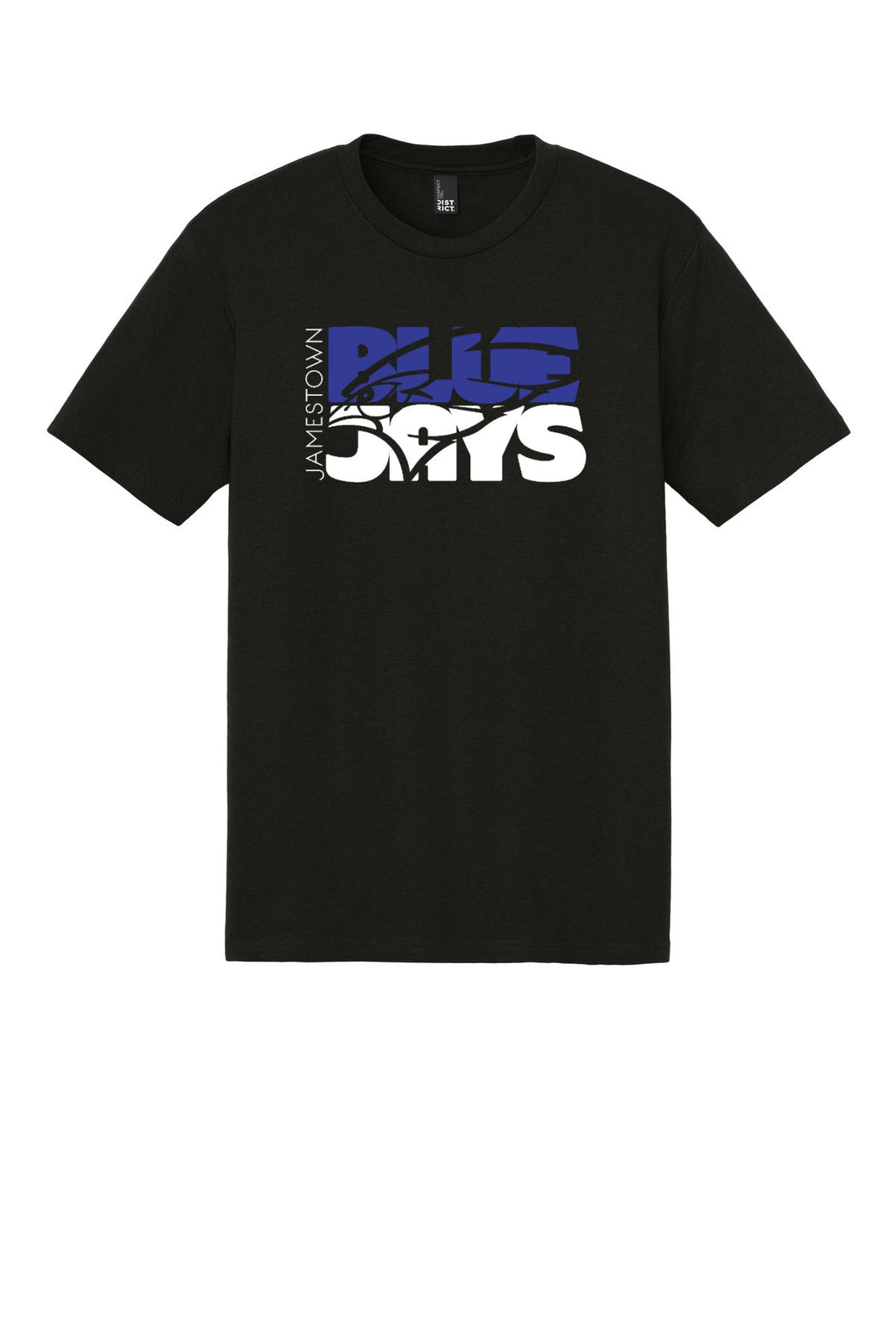 District Perfect Tri Tee. DM130 — 2026_BLUEJAY Stack (no black)