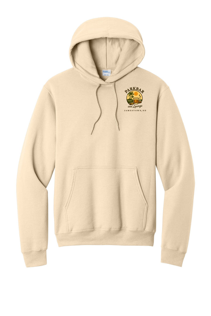 Port &amp; Company - Core Fleece Pullover Hooded Sweatshirt. PC78H — Creme