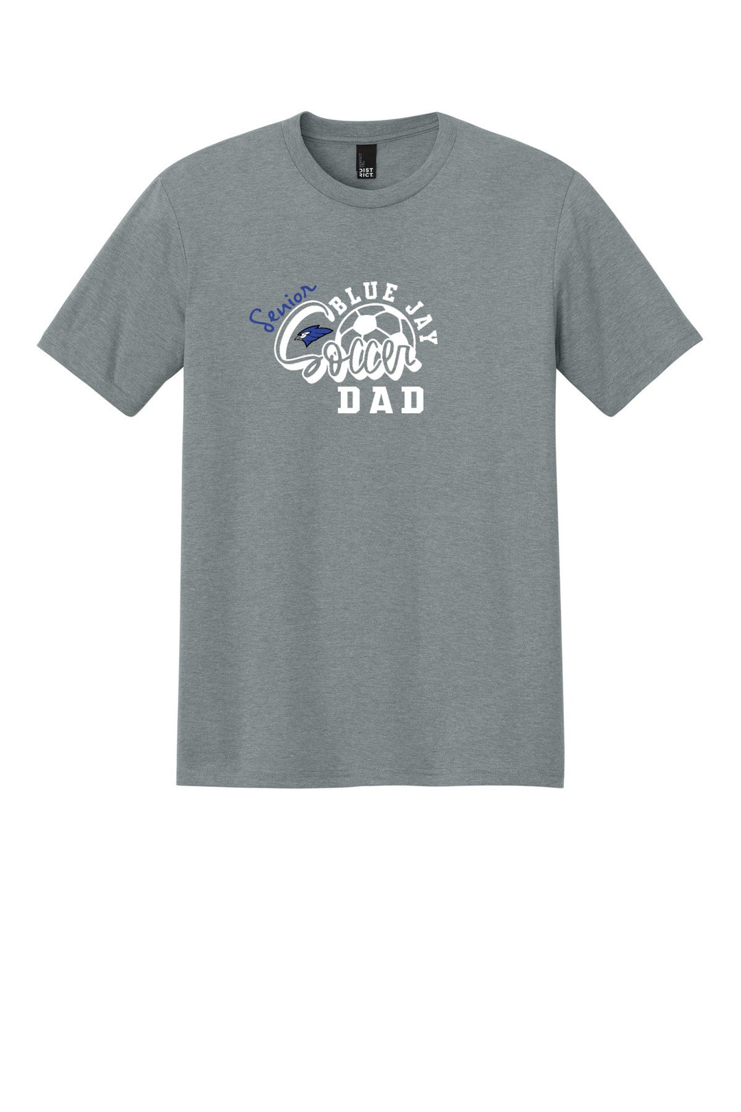District Perfect Tri Tee. DM130 — Heathered Grey