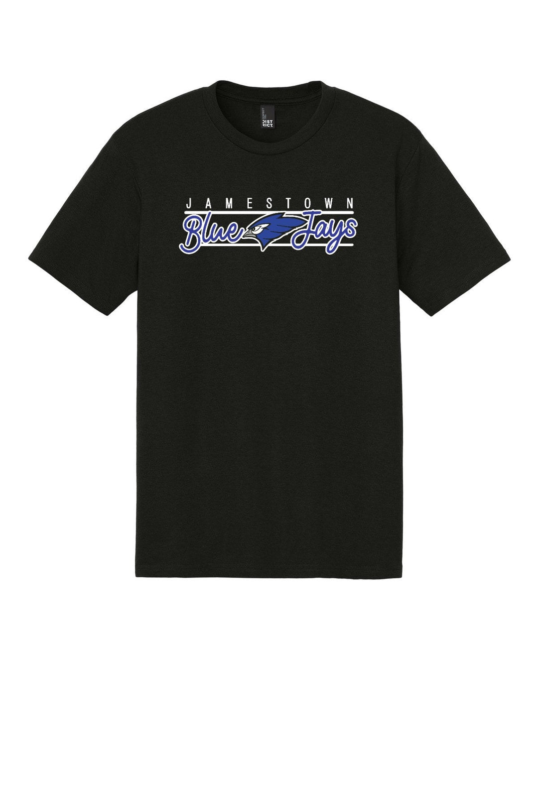 Script Tee Black