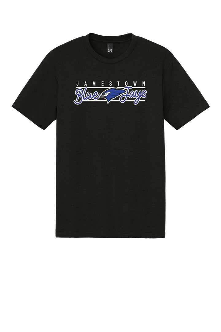 Script Tee Black